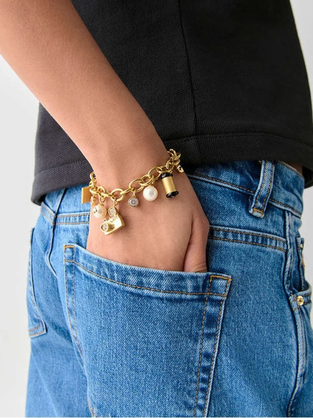 NEW RARE Kate Spade Picture Perfect Camera Charm Bracelet 📷